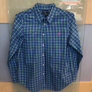 Ralph Lauren button up boys large